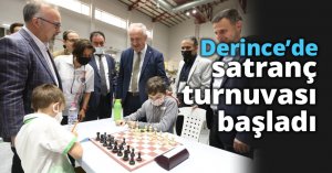 Derince’de satranç turnuvası başladı