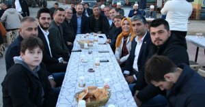 İshakçılar'da iftar sofrası kuruldu