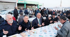 Başkan Söğüt, sanayi esnafıyla iftar yaptı