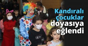Kandıralı çocuklar doyasıya eğlendi