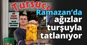 Ramazan'da ağızlar turşuyla tatlanıyor