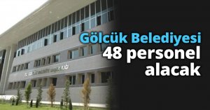 Gölcük Belediyesi 48 personel alacak