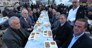 Zeki Aygün iftarda İshakçılardaydı