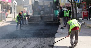 Darıca Battalgazi Caddesi sıcak asfaltla buluşturuldu
