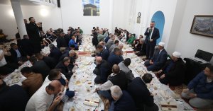 Türk köyünde iftar yaptılar