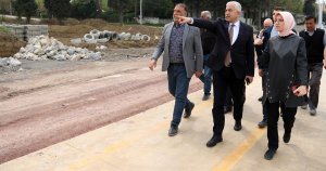 Genel Sekreter Gündoğdu  Ereğli sahil yolunu inceledi   