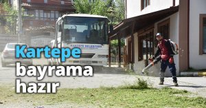 Kartepe bayrama hazır