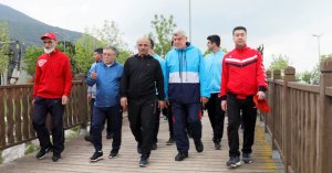 Sağlıklı yaşam için bir araya geldiler