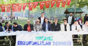 Erzurumlular Çınarlıdere’de Buluştu