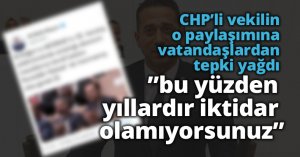 CHP’ye muhalefet dersi veren verene!