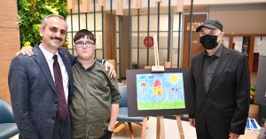 Çayırova’da engelsiz sanat sergisi