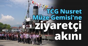 TCG Nusret Müze Gemisi'ne ziyaretçi akını
