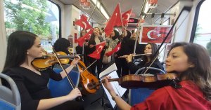 Bu tramvay ile 19 Mayıs coşkusu her yere taşındı