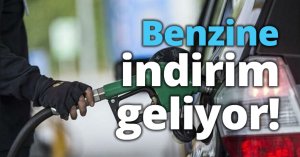 Benzine indirim geliyor