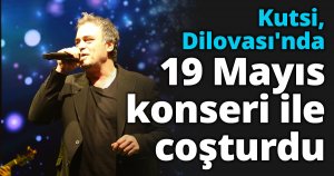 Kutsi, Dilovası'nda 19 Mayıs konseri ile coşturdu
