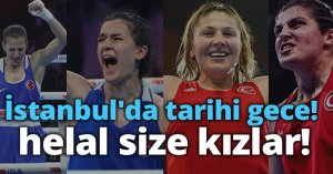 Milli boksörler Buse Naz Çakıroğlu, Hatice Akbaş, Busenaz Sürmeneli ve Şennur Demir dünya şampiyonu!
