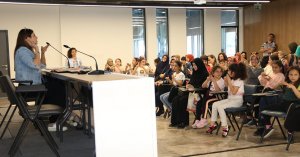 Çocuklar, Yazar Ayşegül Dede ile eğlenceli vakit geçirdi
