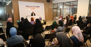 Fuarın son gününde söyleşilere yoğun ilgi