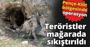 Pençe-Kilit bölgesinde operasyon: Teröristler mağarada sıkıştırıldı