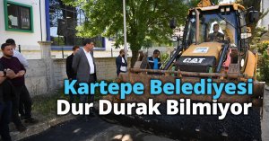 Kartepe Belediyesi Dur Durak Bilmiyor