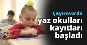 Çayırova'da yaz okulları kayıtları başladı