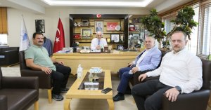 Başkan Aygün, İstişarelerine Devam Ediyor