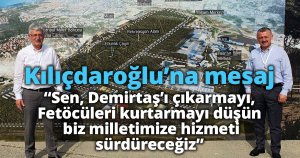 Ellibeş: “Sen, Demirtaş’ı çıkarmayı,  Fetöcüleri kurtarmayı düşün;  biz milletimize hizmeti sürdüreceğiz”