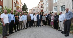 Başkan Aygün, Emek Sitesi’ne Konuk Oldu