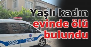 Yaşlı kadın evinde ölü bulundu