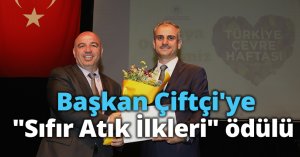 Başkan Çiftçi'ye 