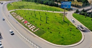 Şehir hastanesinin çevre düzenlemesi göz dolduruyor