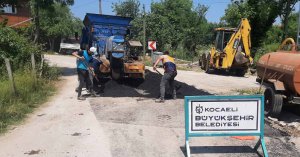 Kandıra’nın yolları yaza hazırlanıyor