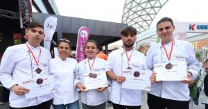 4. İstanbul Aşçılar Festivali'nden madalya ile döndüler