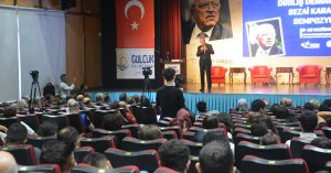Bu sempozyum Sezai Karakoç'a ithaf edildi
