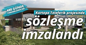 Kartepe Teleferik projesinde sözleşme imzalandı