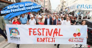 Körfez'de Altın Kiraz Festivali coşkusu