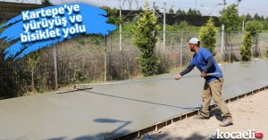 Kartepe’ye yürüyüş ve bisiklet yolu 