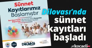 Dilovası’nda sünnet kayıtları başladı 