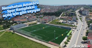 Nenehatun Amatör Spor Kompleksi açılış için gün sayıyor