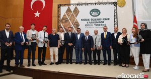 Hattat Ali Vasfi İzmidî Hüsn-i Hat Müzesi'ne “Müze Özendirme Ödülü
