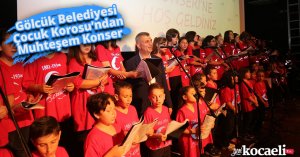 Gölcük Belediyesi Çocuk Korosu’ndan Muhteşem Konser