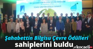 Şahabettin Bilgisu Çevre Ödülleri sahiplerini buldu
