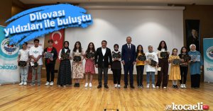 Dilovası yıldızları ile buluştu 