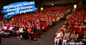 Büyükşehir Musiki Derneği Korosu tam 75 yaşında