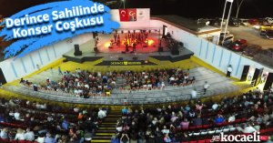 Derince Sahilinde Konser Coşkusu