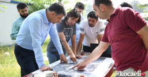 BAŞKAN KOCAMAN KOCAELİ STADYUMU BAĞLANTI YOLUNU İNCELEDİ