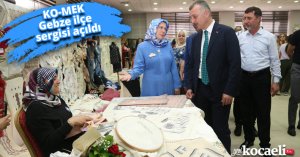 KO-MEK Gebze ilçe sergisi açıldı