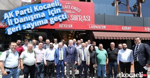 AK Parti Kocaeli, İl Danışma  için geri sayıma geçti