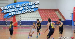 GÖLCÜK BELEDİYESPOR NAMAĞLUP YOLUNA DEVAM EDİYOR