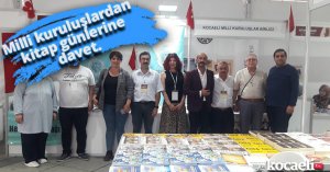 Milli kuruluşlardan kitap günlerine davet.